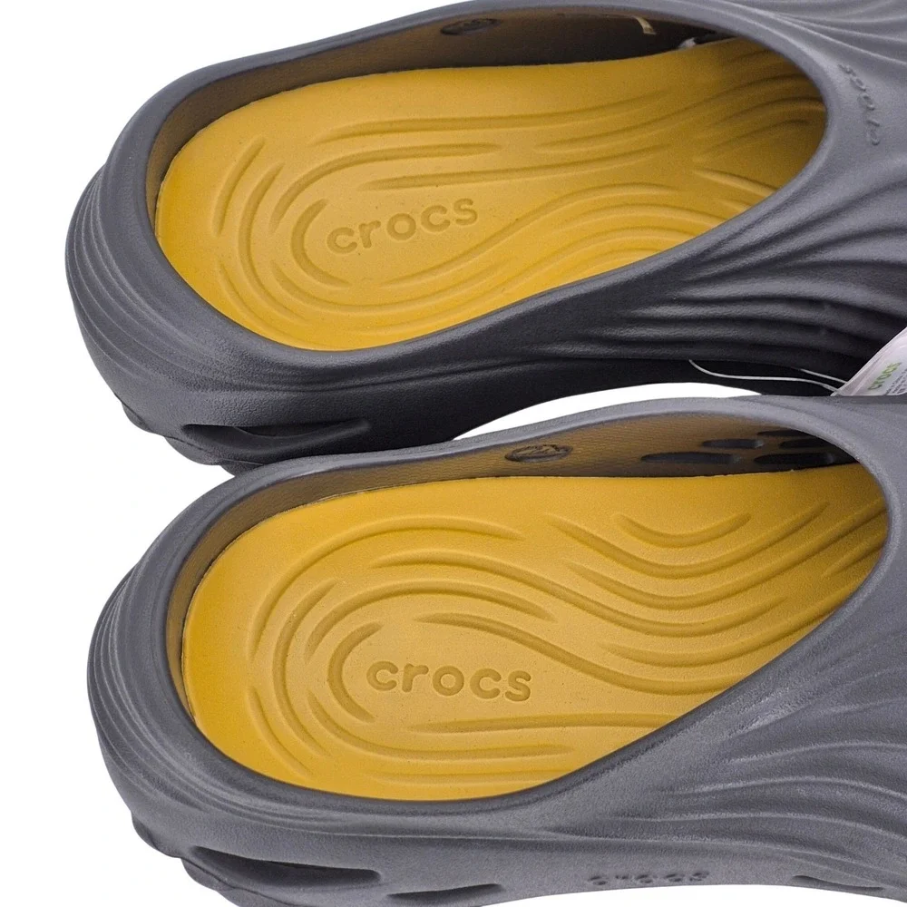 Crocs Echo Wave Clogs Black Sand Adult Men's Size 11 Shoes 210521-0LD Unisex